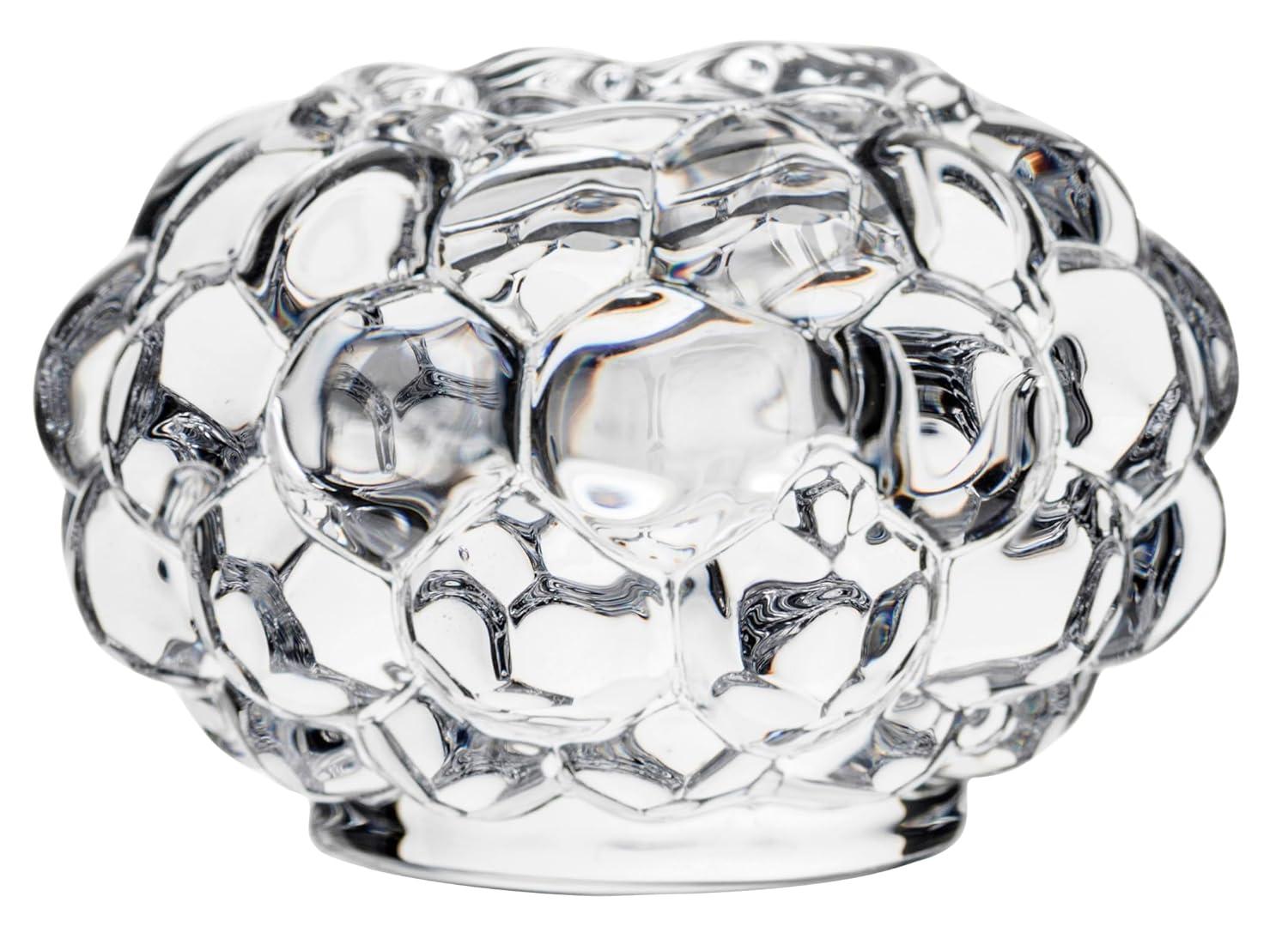 Raspberry 2.12'' H Crystal Tabletop Votive Holder