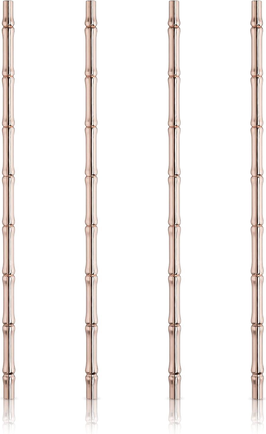 Pacific Bamboo Straws in Copper