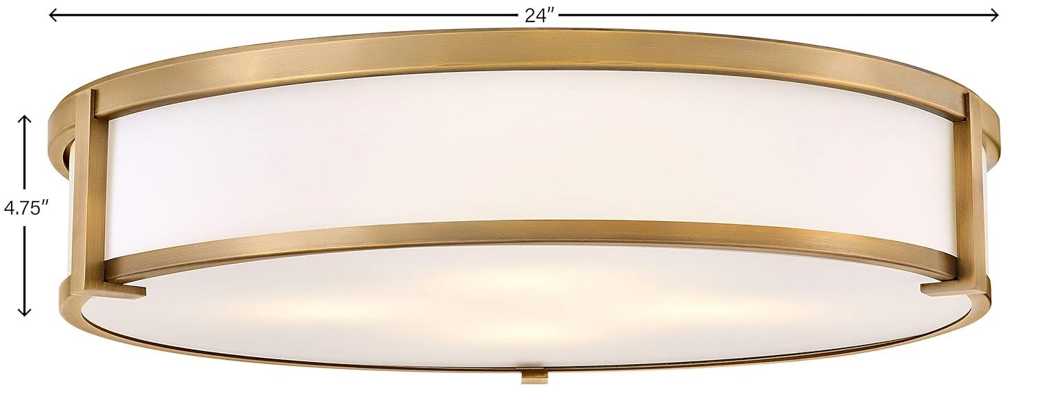 Lowell Three-Light Flush Mount Ceiling Light