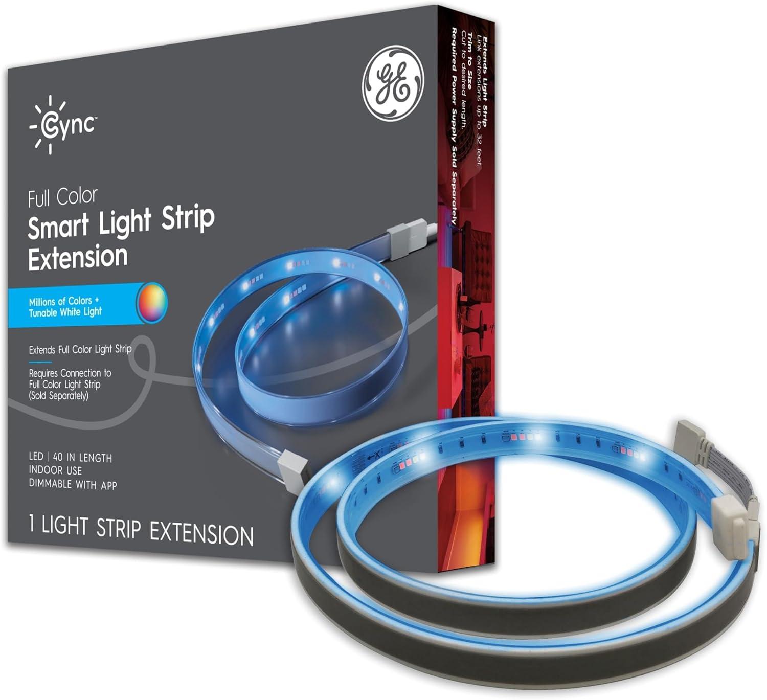 GE Cync 40-Inch Smart LED Light Strip Extension