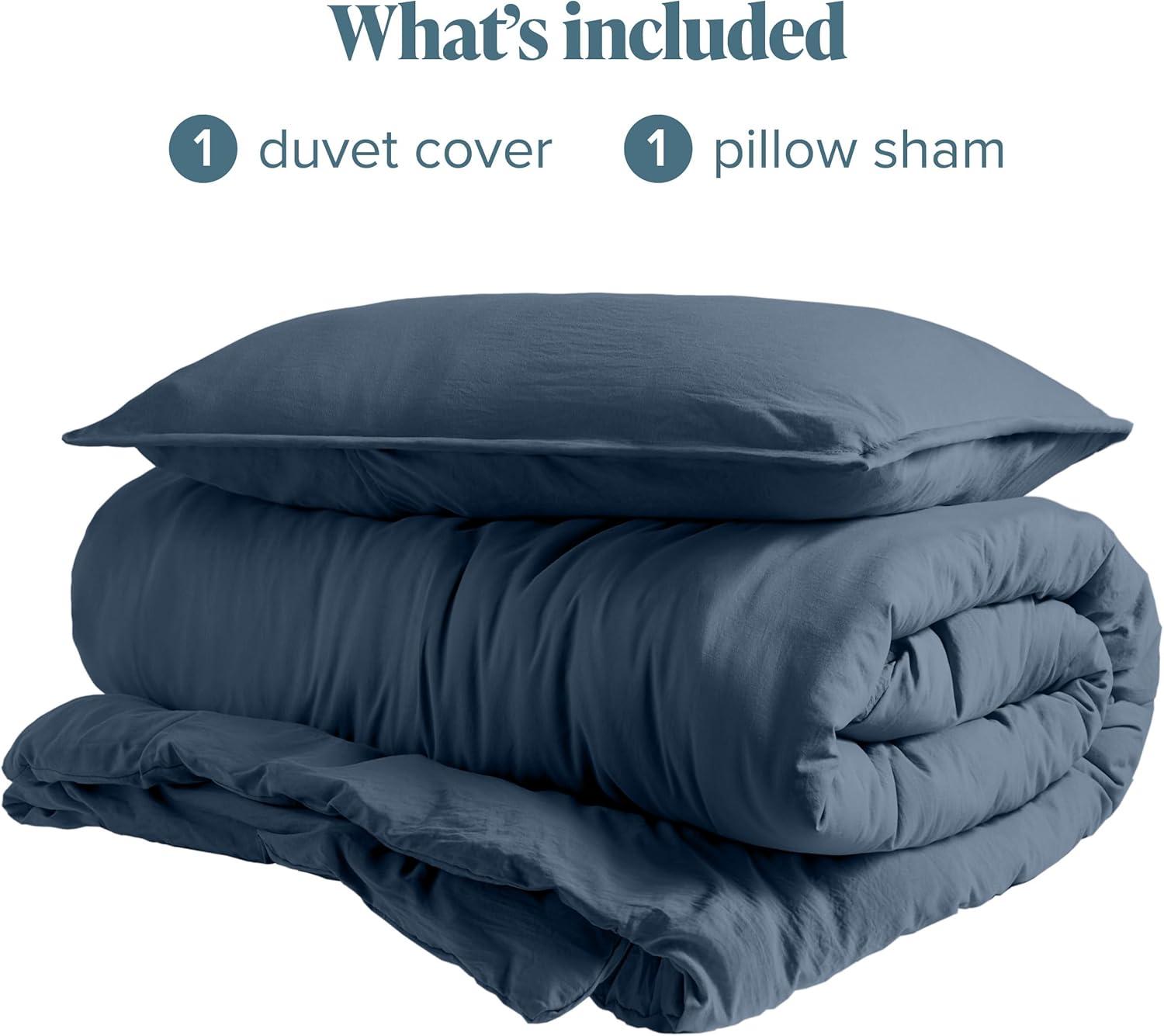 Washed Microfiber Duvet Cover Set