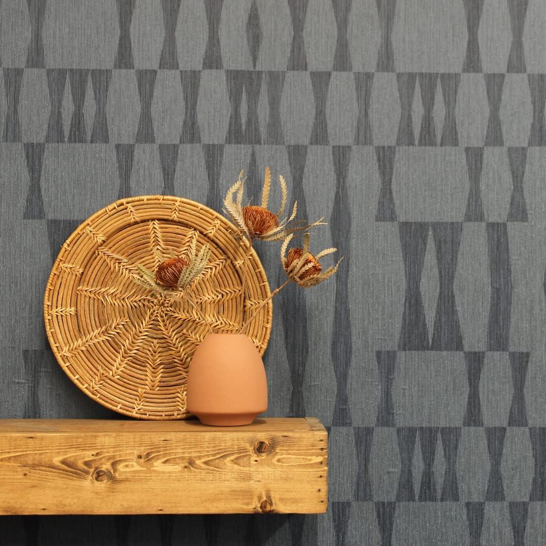 Mirin Peel + Stick Wallpaper - Textured Seagrass