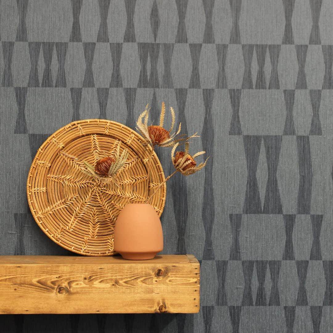 Mirin Peel + Stick Wallpaper - Textured Seagrass