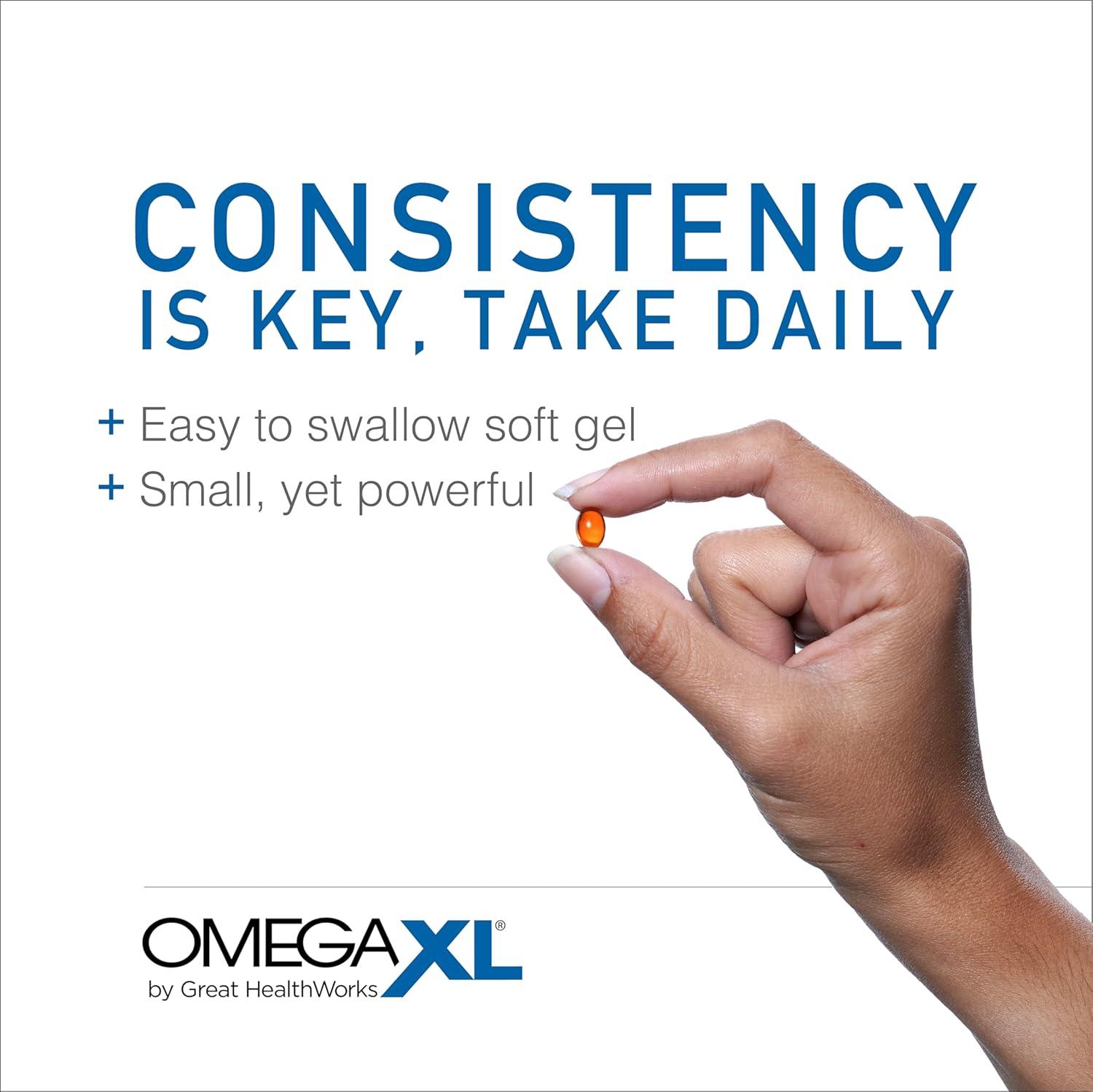 OmegaXL Joint & Muscle Support Green-Lipped Mussel Oil Soft Gels