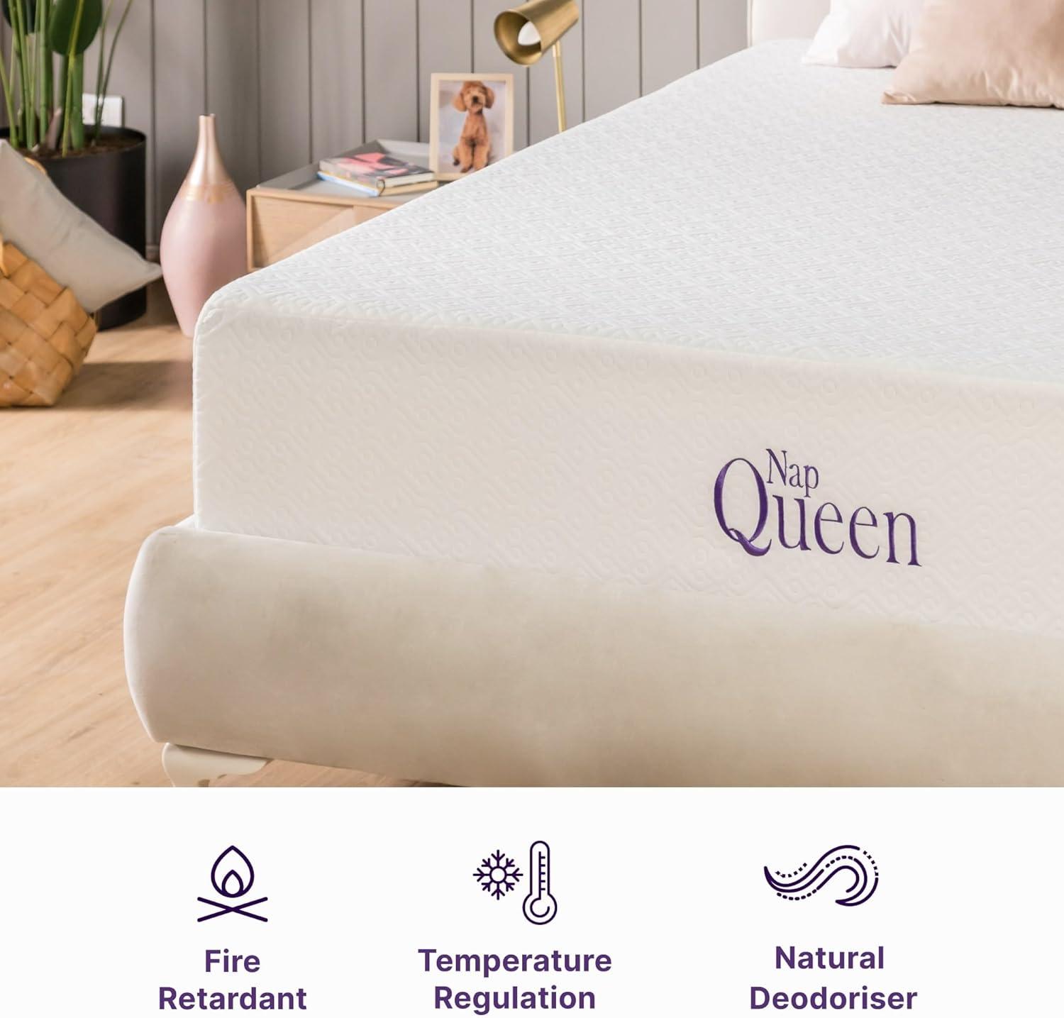 NapQueen Elizabeth Twin XL 8" Gel Memory Foam Adjustable Mattress