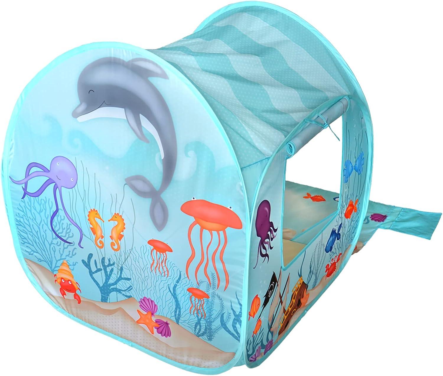 Fun2Give Fun2Give 30'' W x 30'' D Indoor / Outdoor Polyester Pop-Up Play Tent