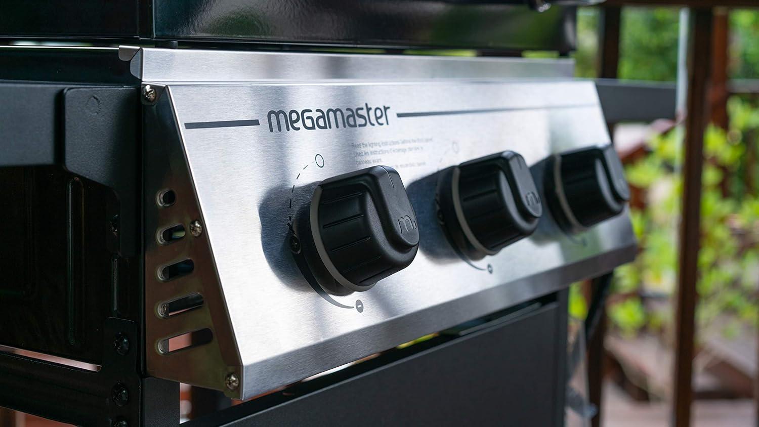 Megamaster 3 - Burner Liquid Propane Gas Grill