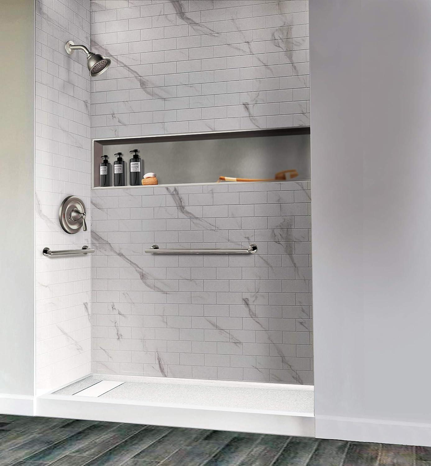 Transolid Adhesive Stainless Steel Shower Caddy