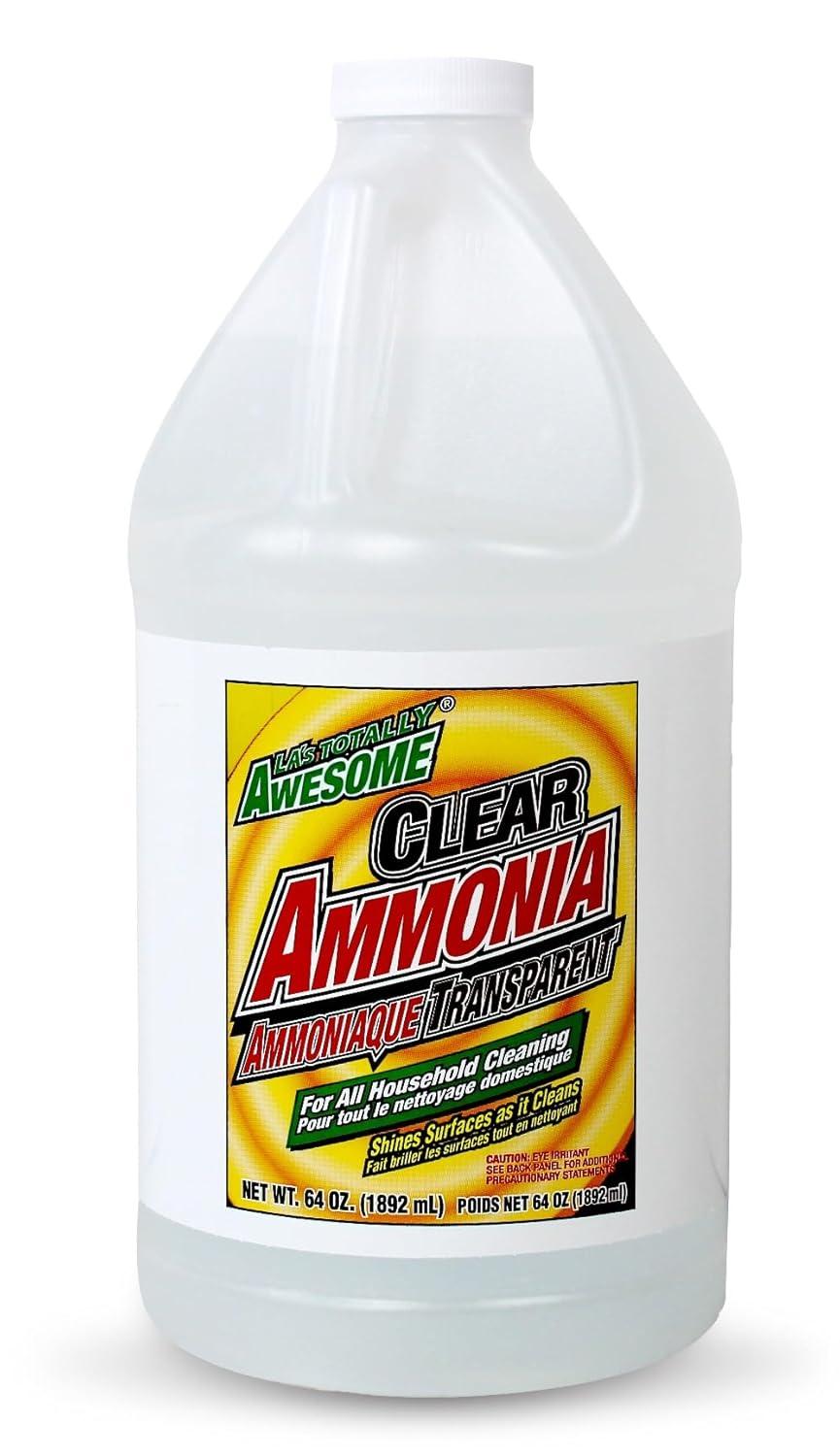 Clear Ammonia Multipurpose Cleaning Solution, 64 oz Bottle