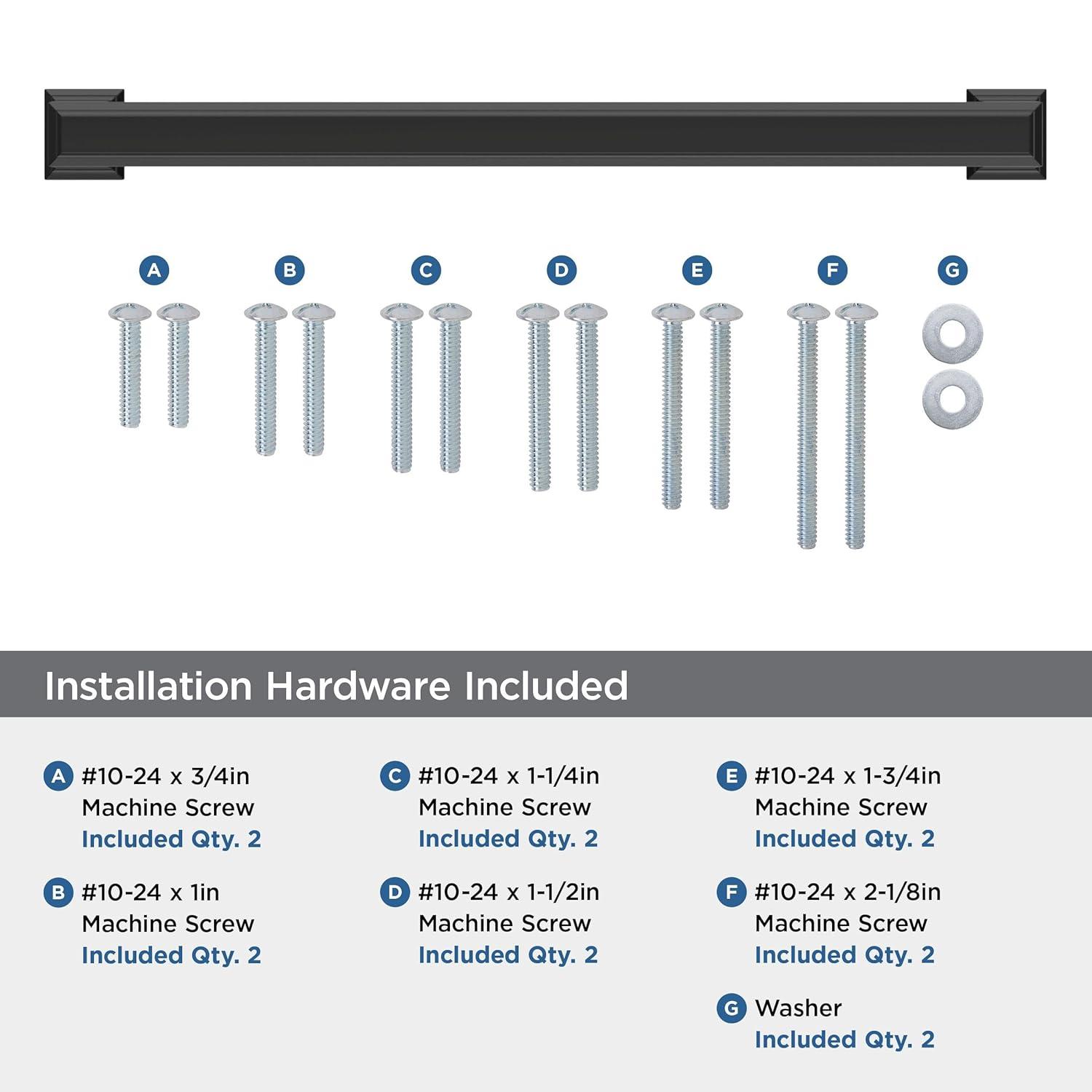 Amerock Appoint 12" Center to Center Appliance Pull