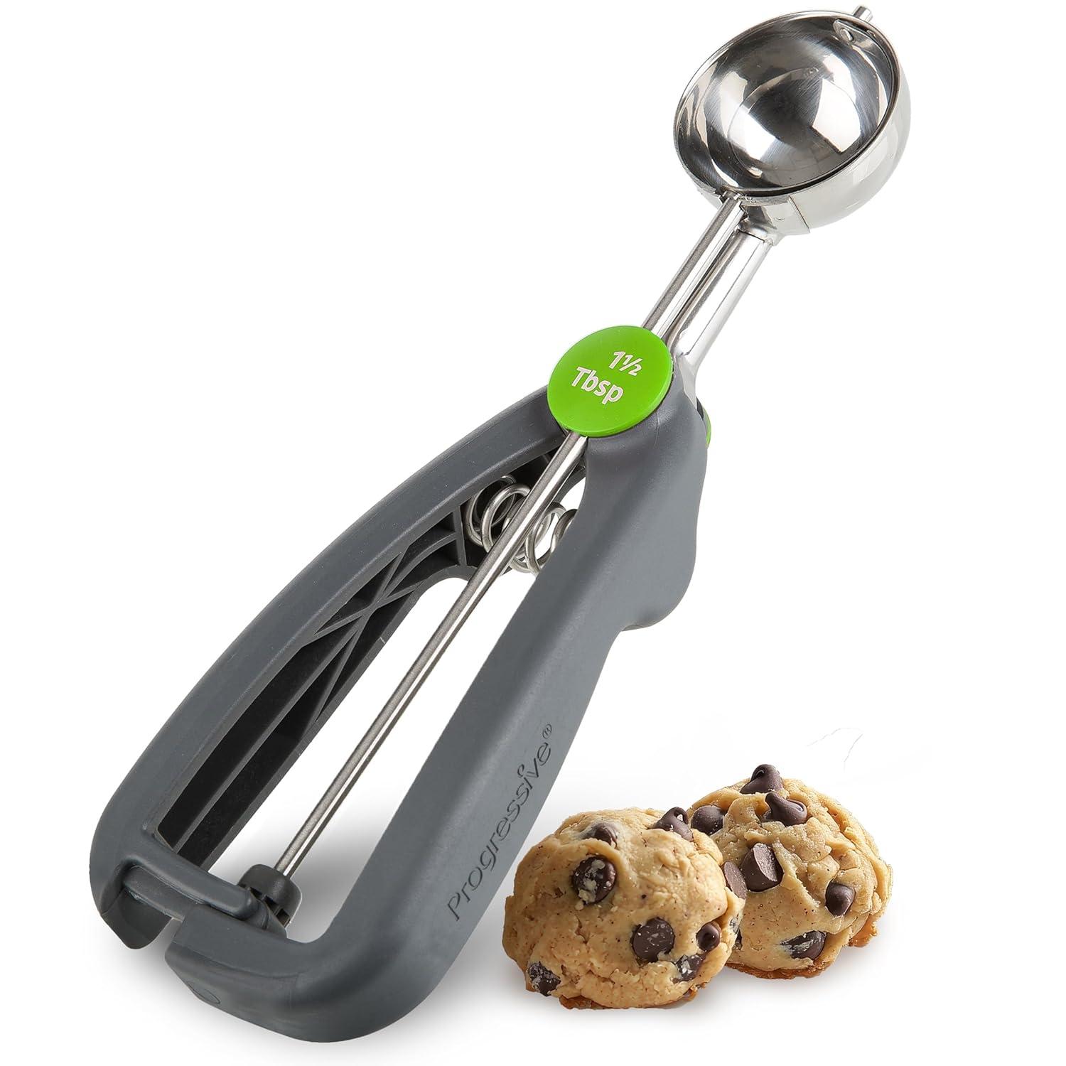 Prep Solutions 1.5 Tbsp. Stainless Steel, Quick-Release Cookie Scoop