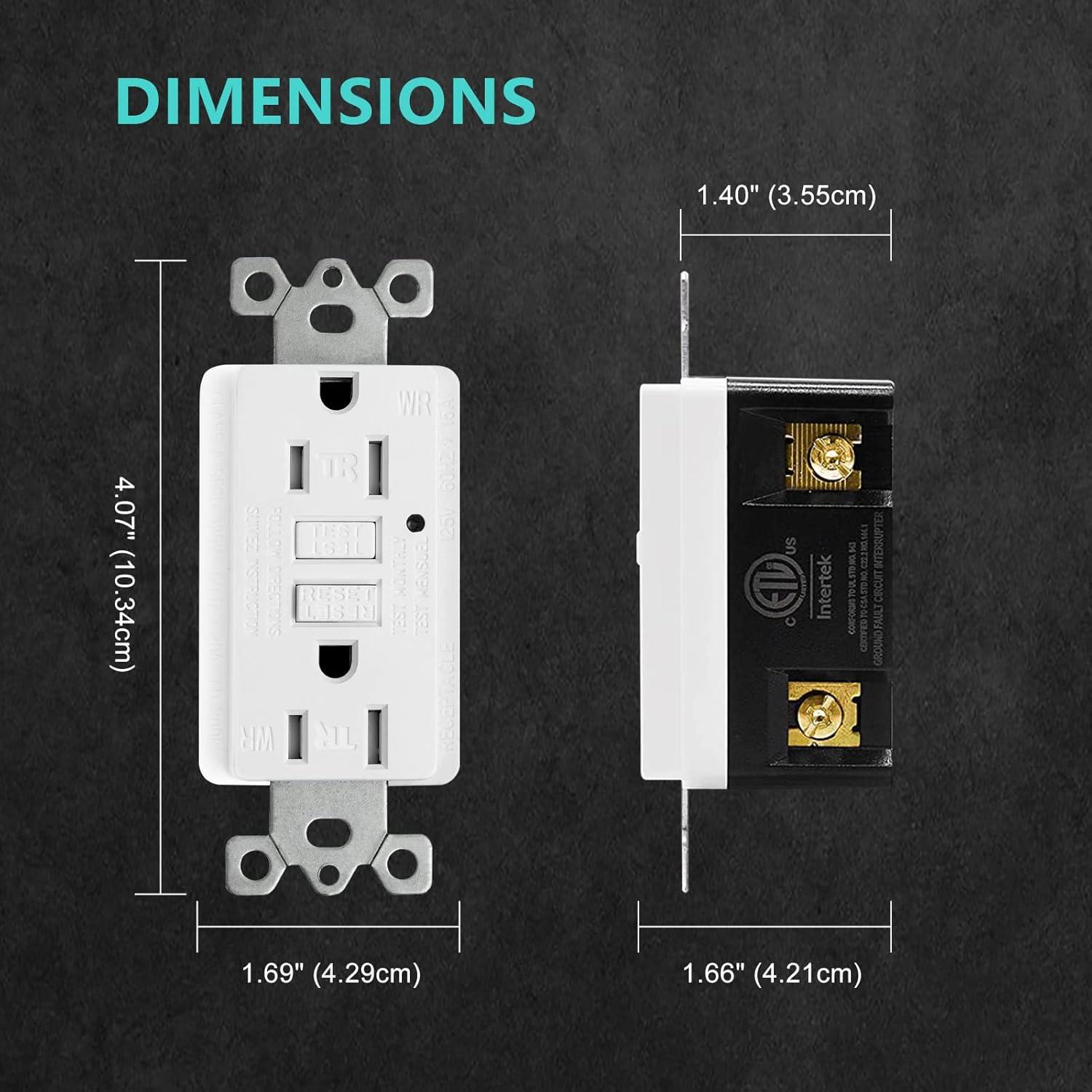 15 Tamper Resistant Single Outlet