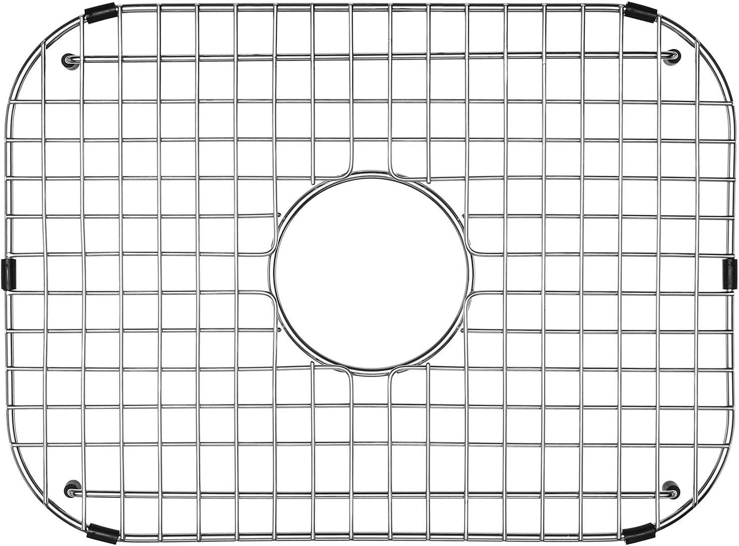 18.11-in x 13.39-in Center Drain Heavy-Duty Stainless Steel Sink Grid