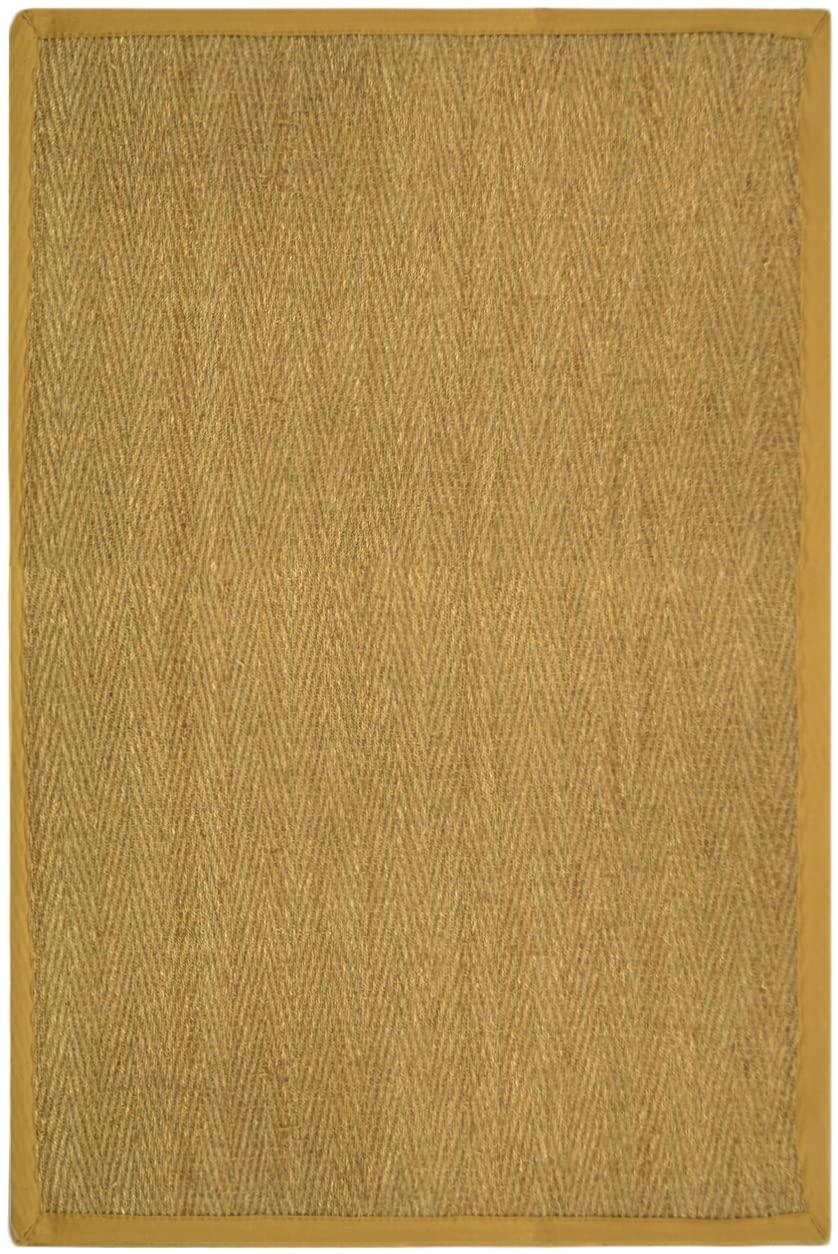 Natural Fiber NF115 Power Loomed Indoor Area Rug - Natural/Beige - 4'x6' - Safavieh