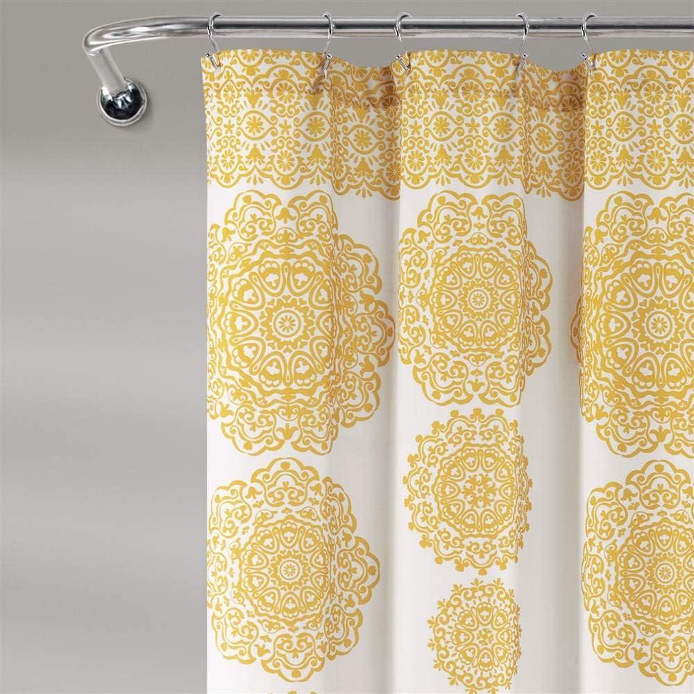 Stripe Medallion 72"x72" Shower Curtain