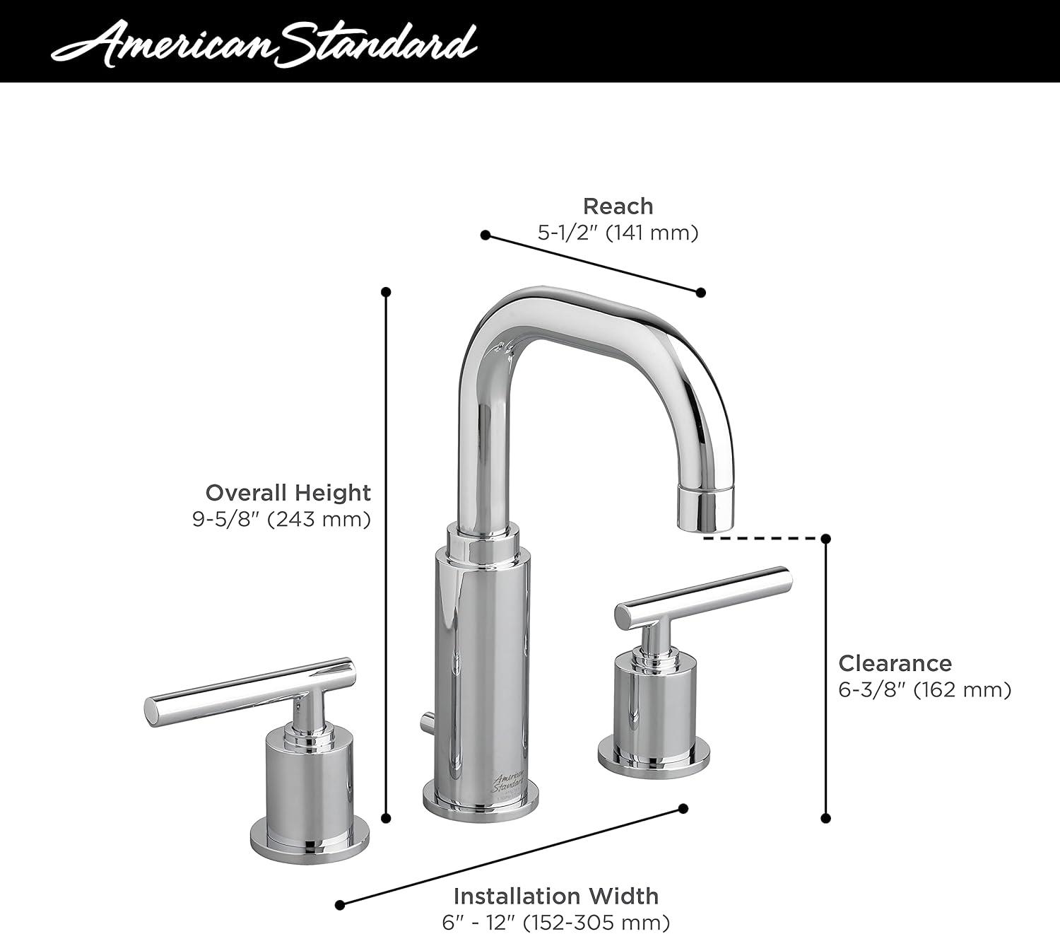 American Standard 2064.831 Serin Widespread Bathroom Faucet - Chrome