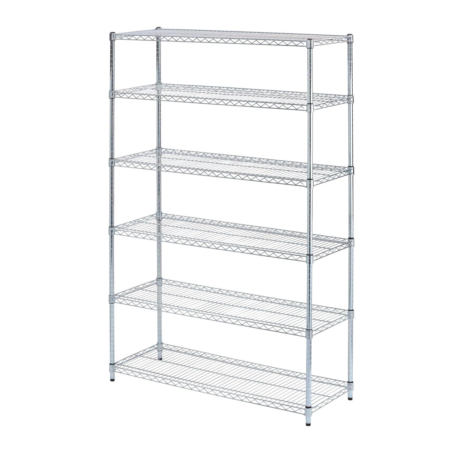 17 Stories Joan 72" H x 48" W x 18" D Commercial Wire Shelving
