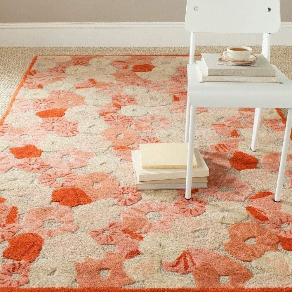 Floral Hand Tufted Floral Rug