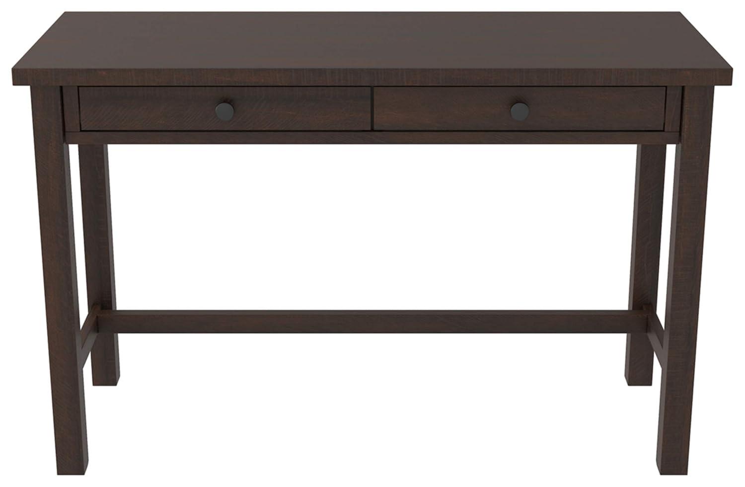 Large Arlenbry Home Office Desk Gray - Signature Design by Ashley: Contemporary Urban Style, Laminated Surface, Wood Composite