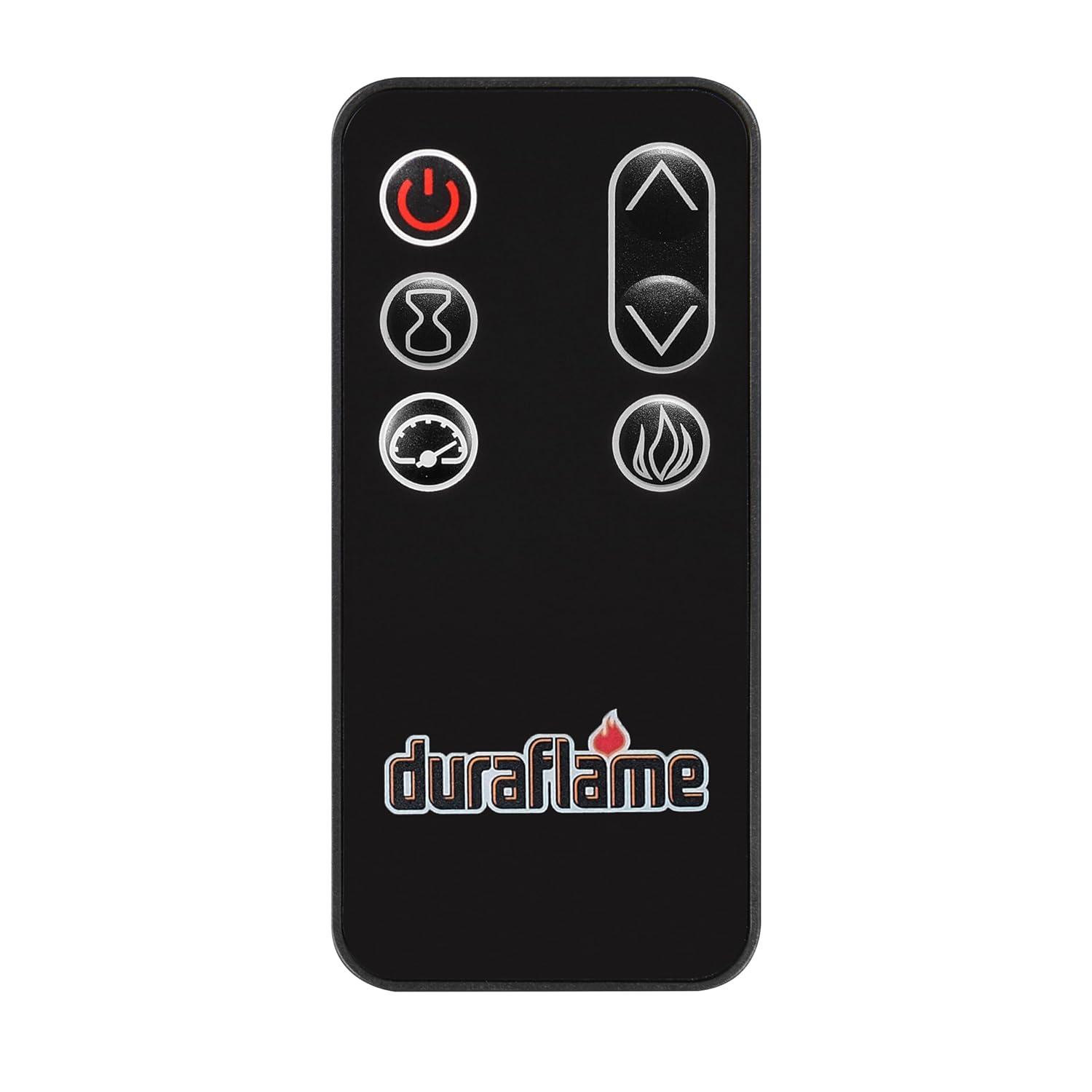 duraflame Wall Mantel Electric Fireplace, Bright White