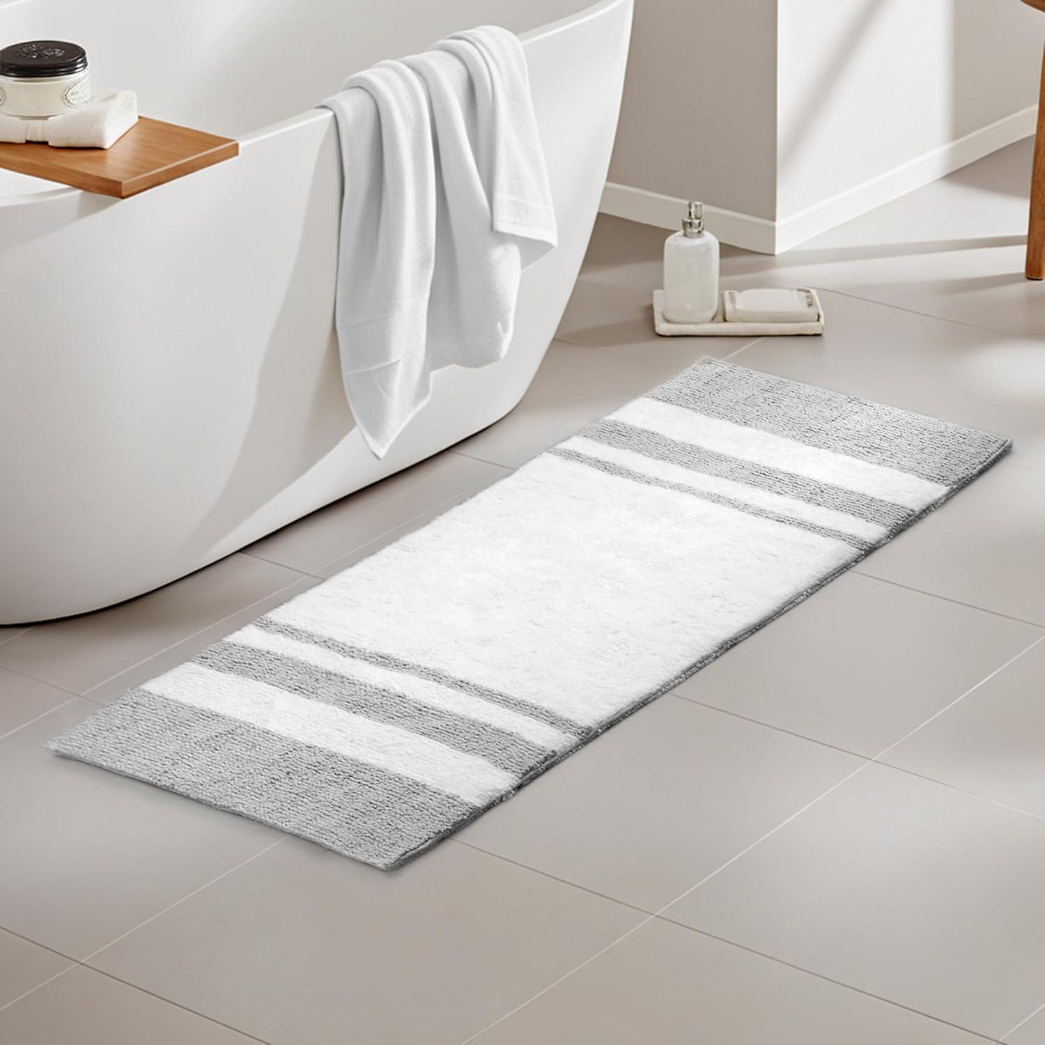 Madison Park Cotton Reversible Bath Rug