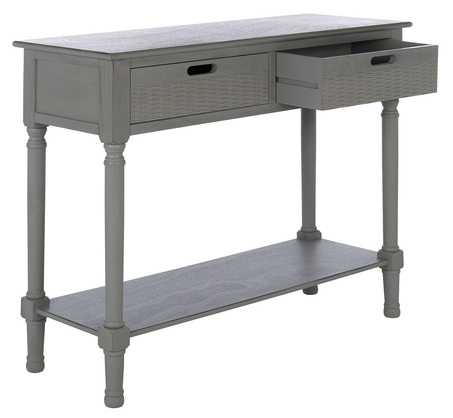 Landers 2 Drawer Console Table - CNS5710E - Gray - Safavieh