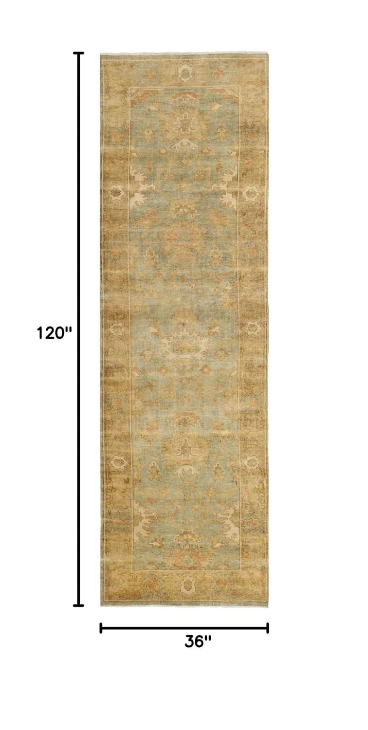 Oushak Hand Knotted Wool Oriental Rug