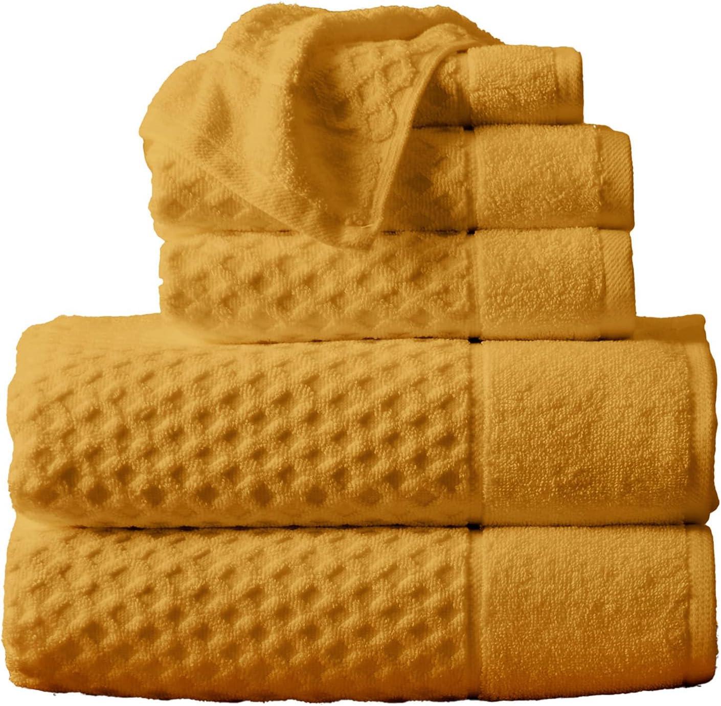 FreshFolds Ultra-Soft & Absorbent 100% Cotton Towel Set