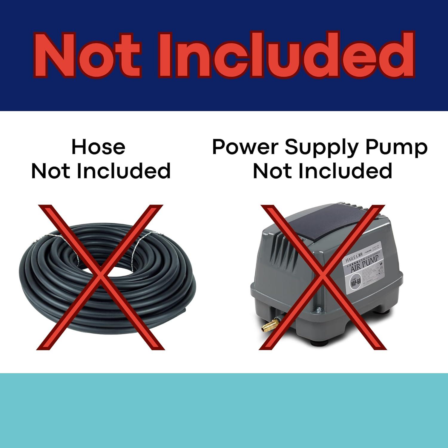 Rootscape Pond Aerator Air Diffuser - Replaces Air Stones For Ponds - Pond Aerators For Large Ponds - Koi Pond Filtration Accessories - Pond Aerators For Outdoor Ponds - Pond Aerator Diffuser