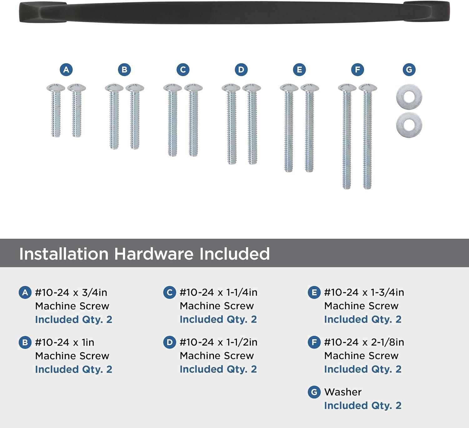 Amerock Highland Ridge 18 inch (457mm) Center-to-Center Dark Oiled Bronze Appliance Pull