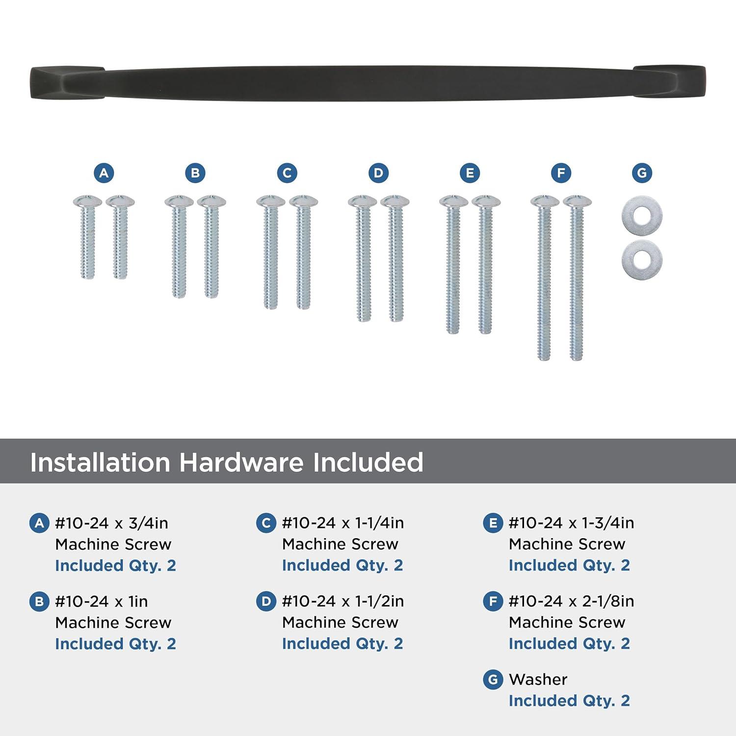 Amerock Highland Ridge 18 inch (457mm) Center-to-Center Dark Oiled Bronze Appliance Pull