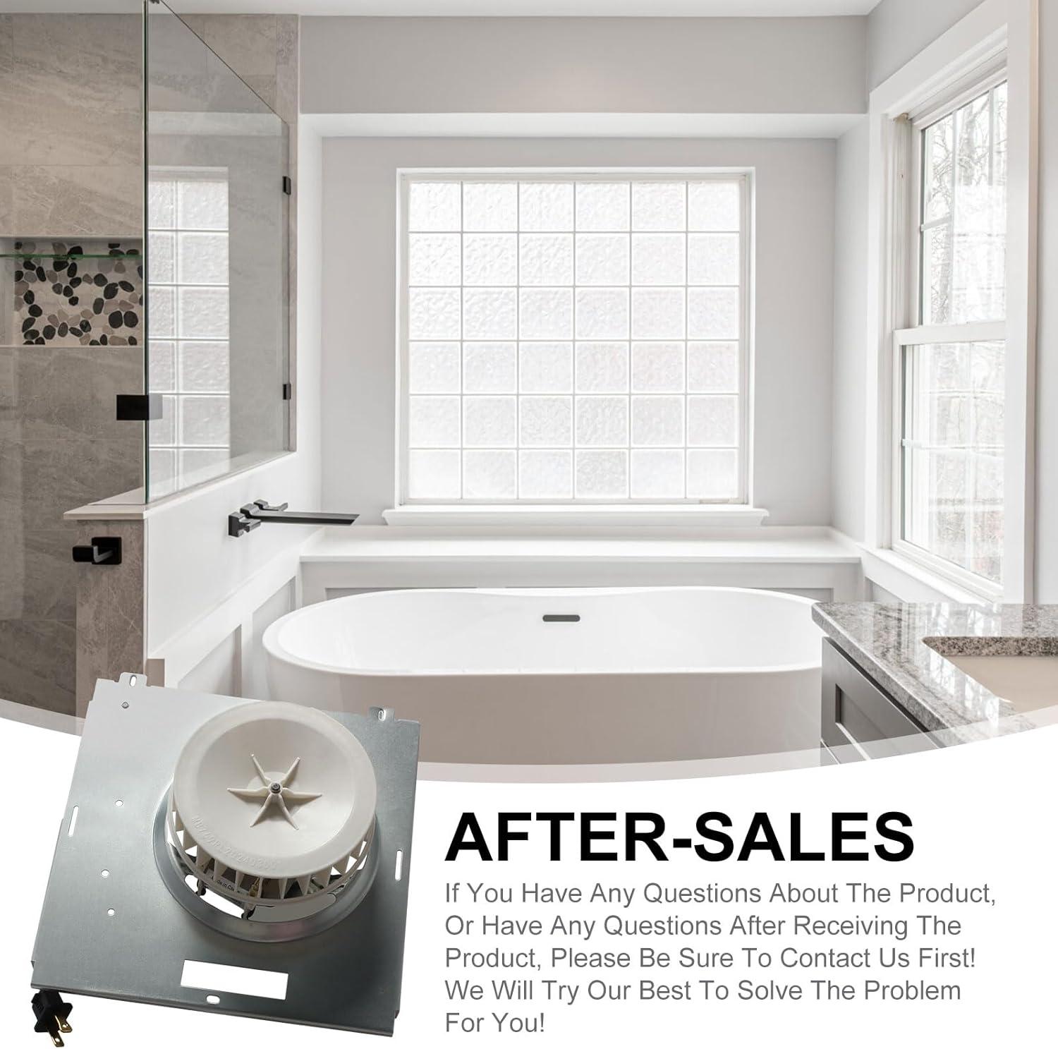 S0504B000 Bathroom Fan Motor Assembly Compatible with Bro-an Nutone 769RL for B Unit, Repalce Models 757, 769RFT-R01, 769RL, 769RL-R01 and VF707RCN. 765RL