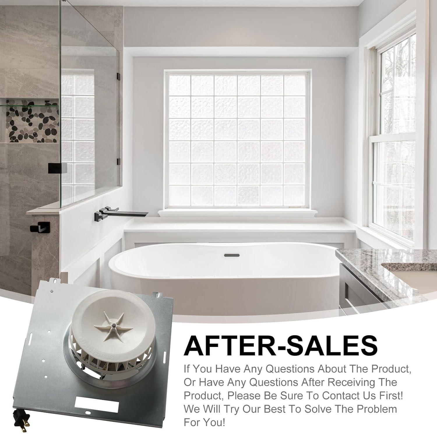 S0504B000 Bathroom Fan Motor Assembly Compatible with Bro-an Nutone 769RL for B Unit, Repalce Models 757, 769RFT-R01, 769RL, 769RL-R01 and VF707RCN. 765RL