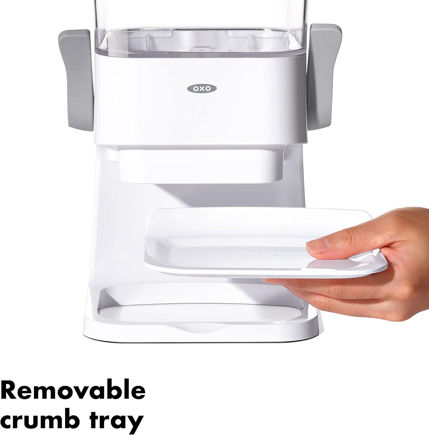 OXO Good Grips Kitchen Countertop Snack Cereal Dispenser Canister, 5.5 Quart