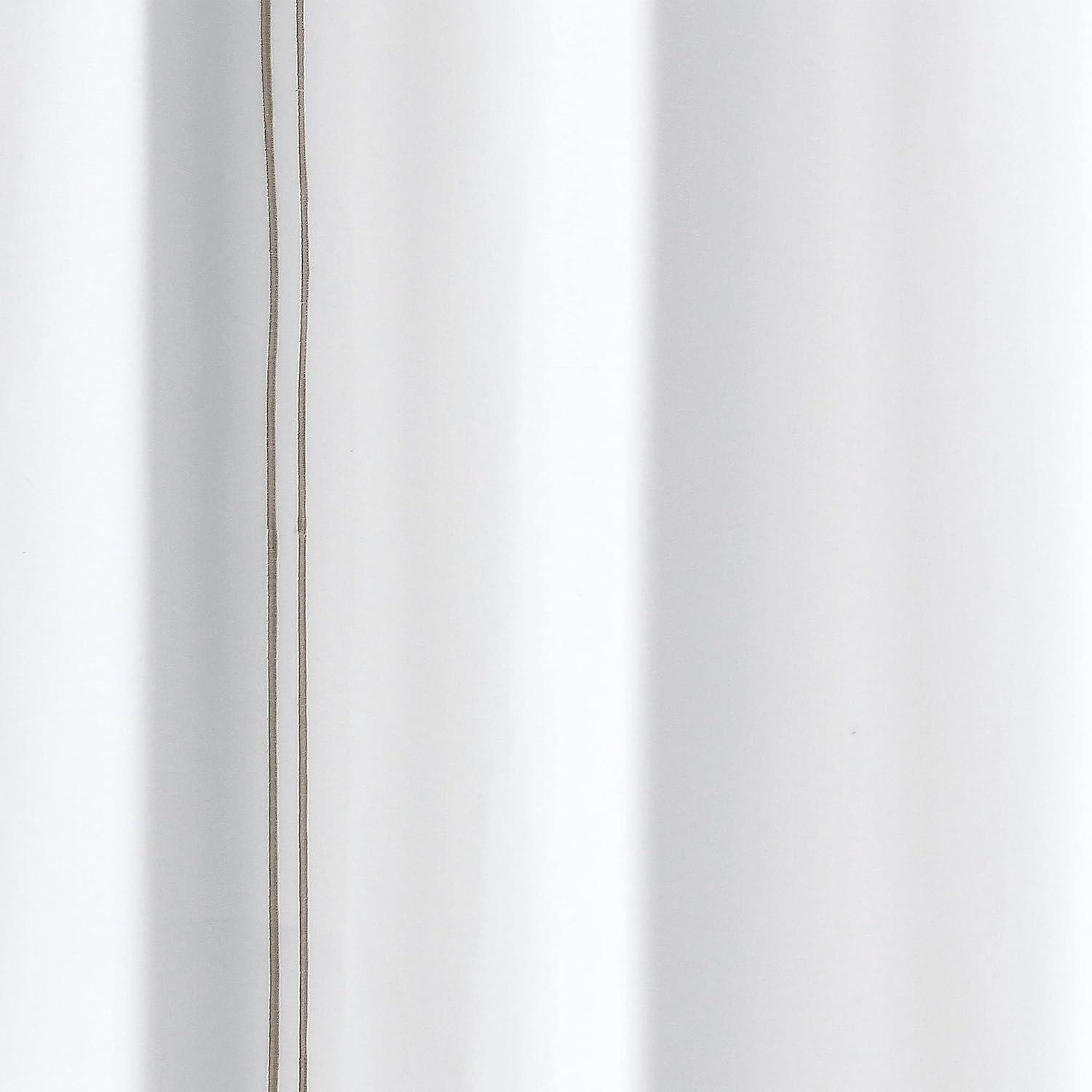 Lush Decor Geometric Shower Curtain