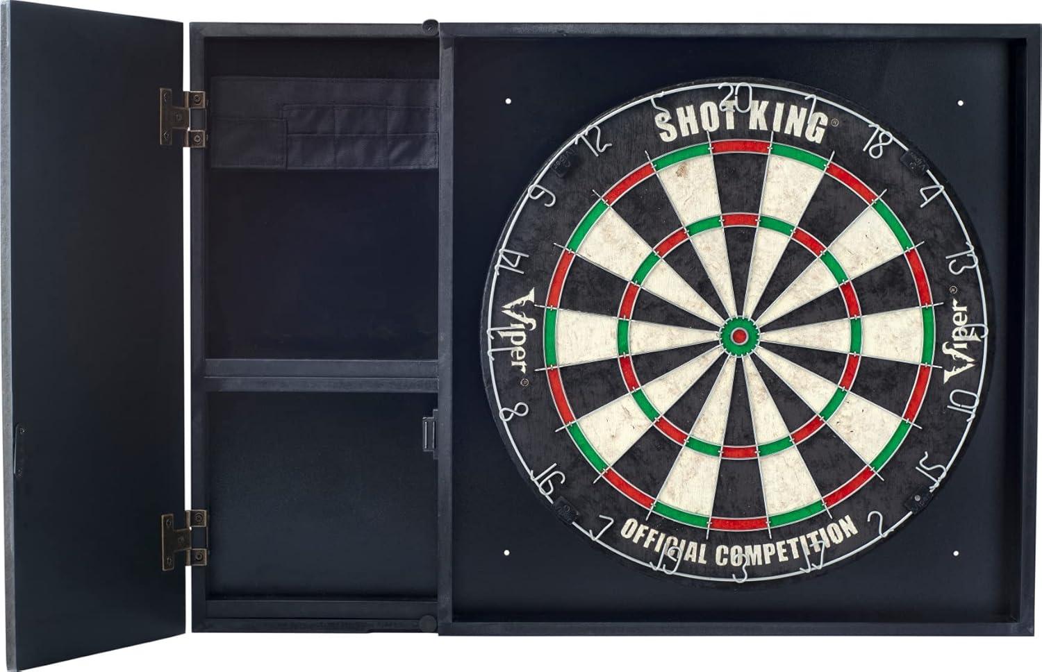 Viper Steadfast Bristle Dartboard and Backboard Set with Darts