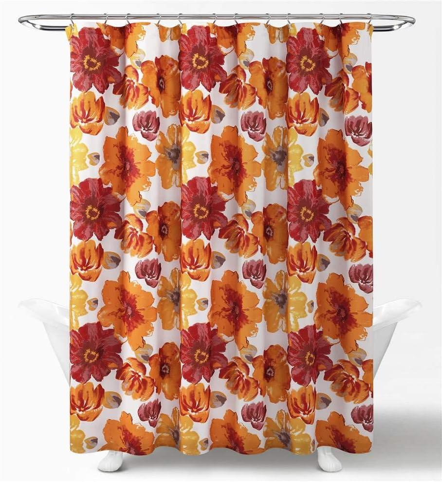 Leah Floral Shower Curtain