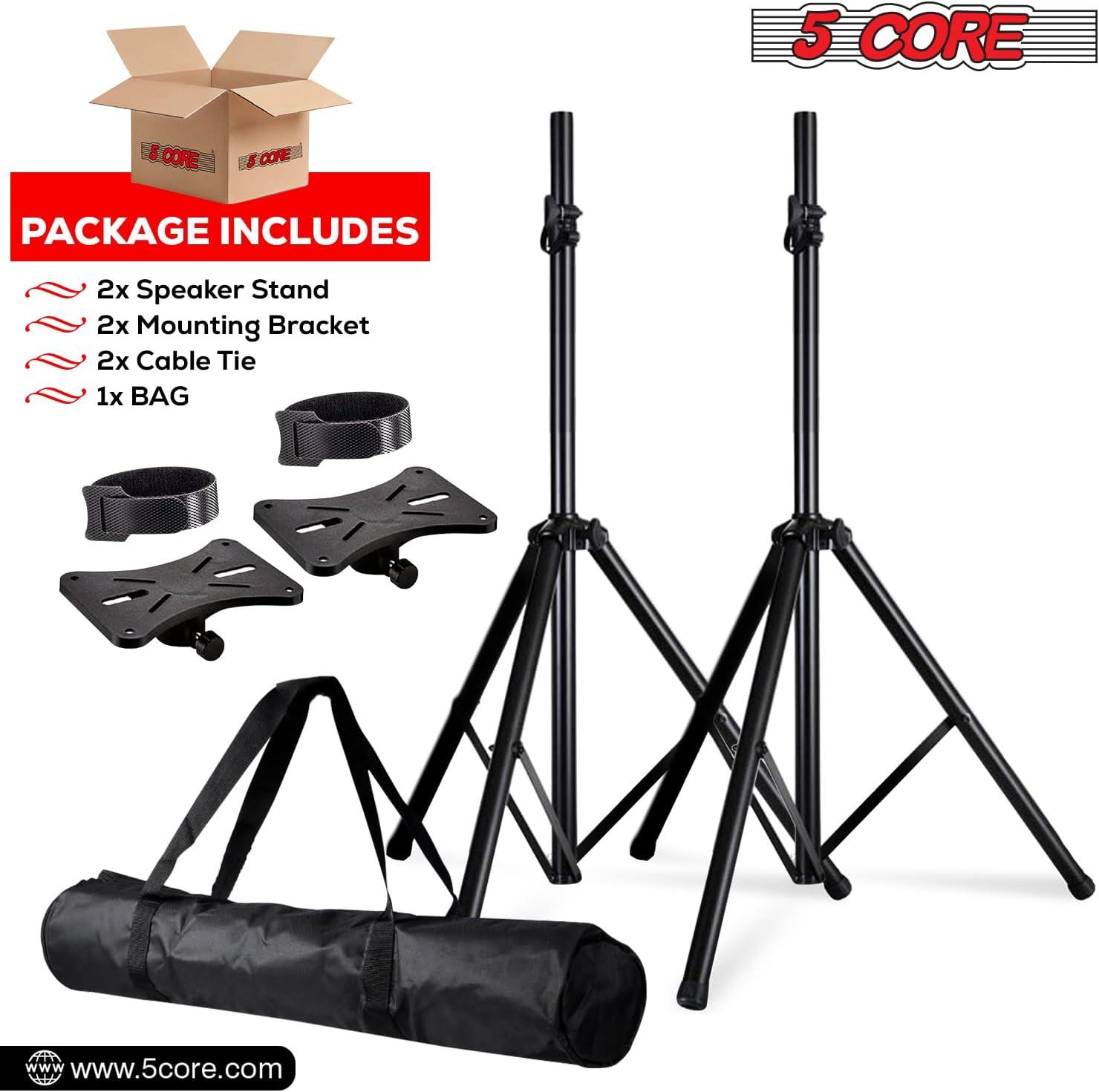 Adjustable Heavy Duty Speaker Stands Tripod