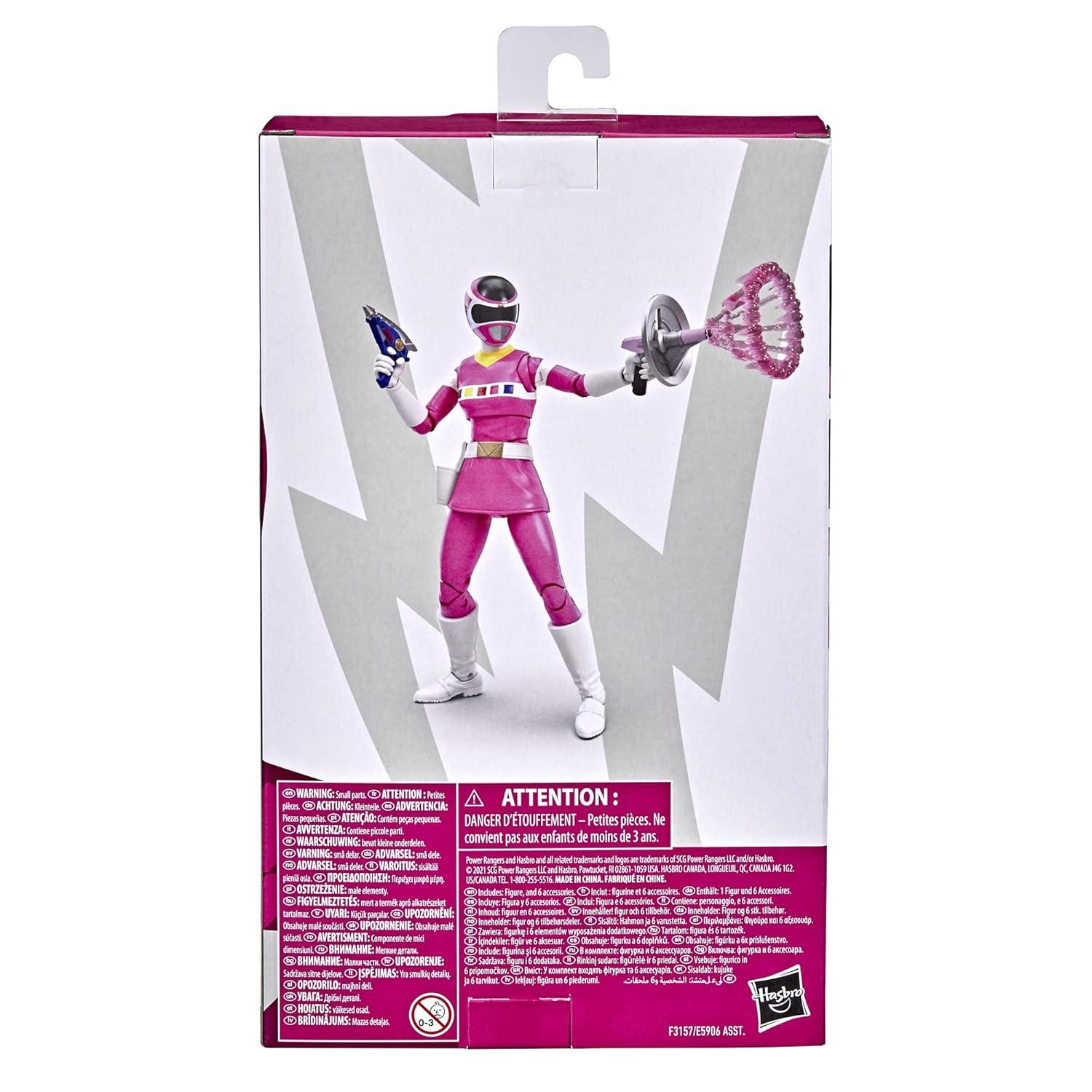 Power Rangers Lightning Collection 6-inch Pink Ranger Action Figure