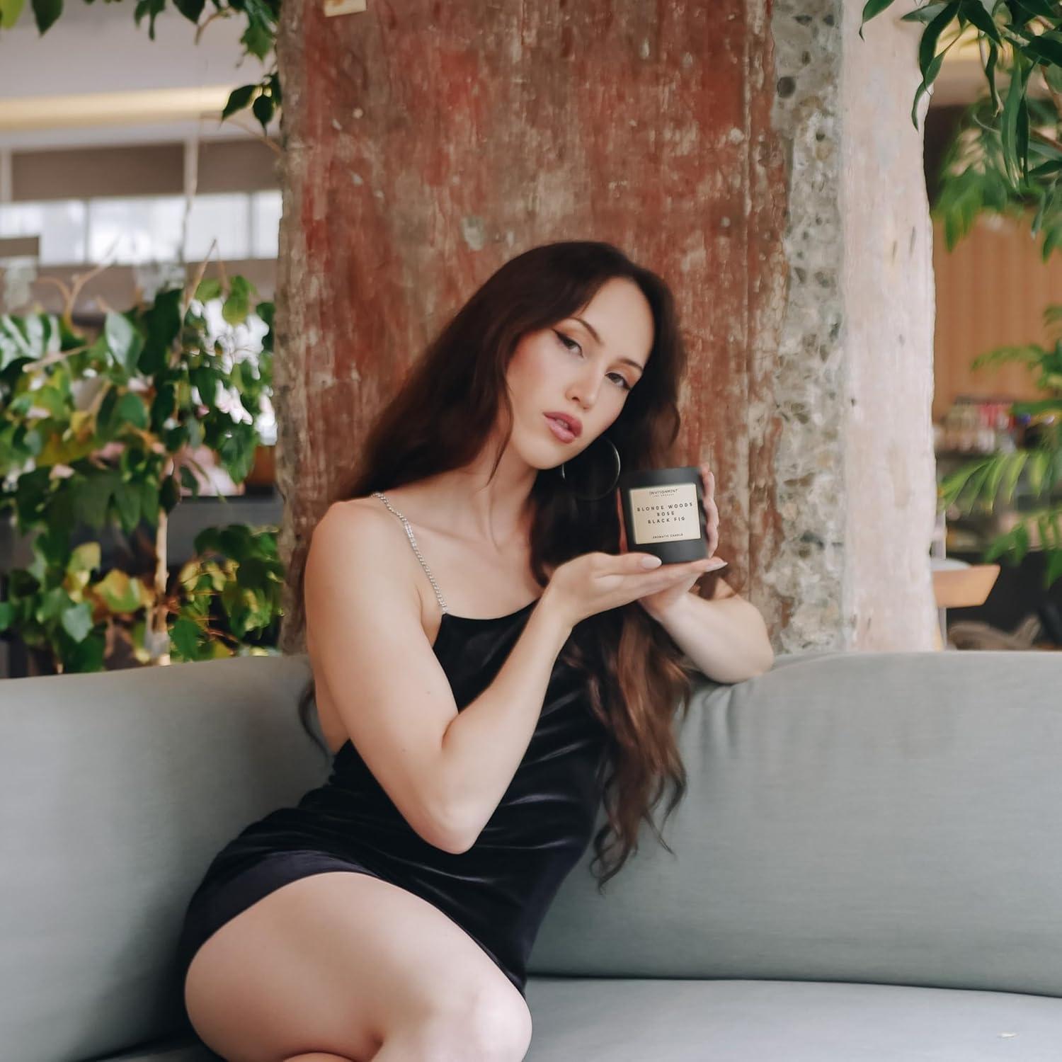 8oz Candle Inspired by The EDITION Hotel® - Blonde Woods | Rose | Black Fig