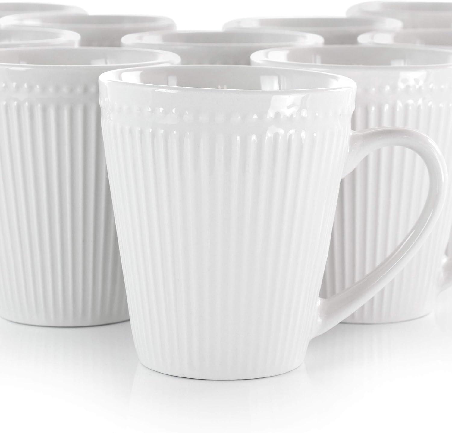 Elama 12 Piece Coffee Mug Set (Set of 12)