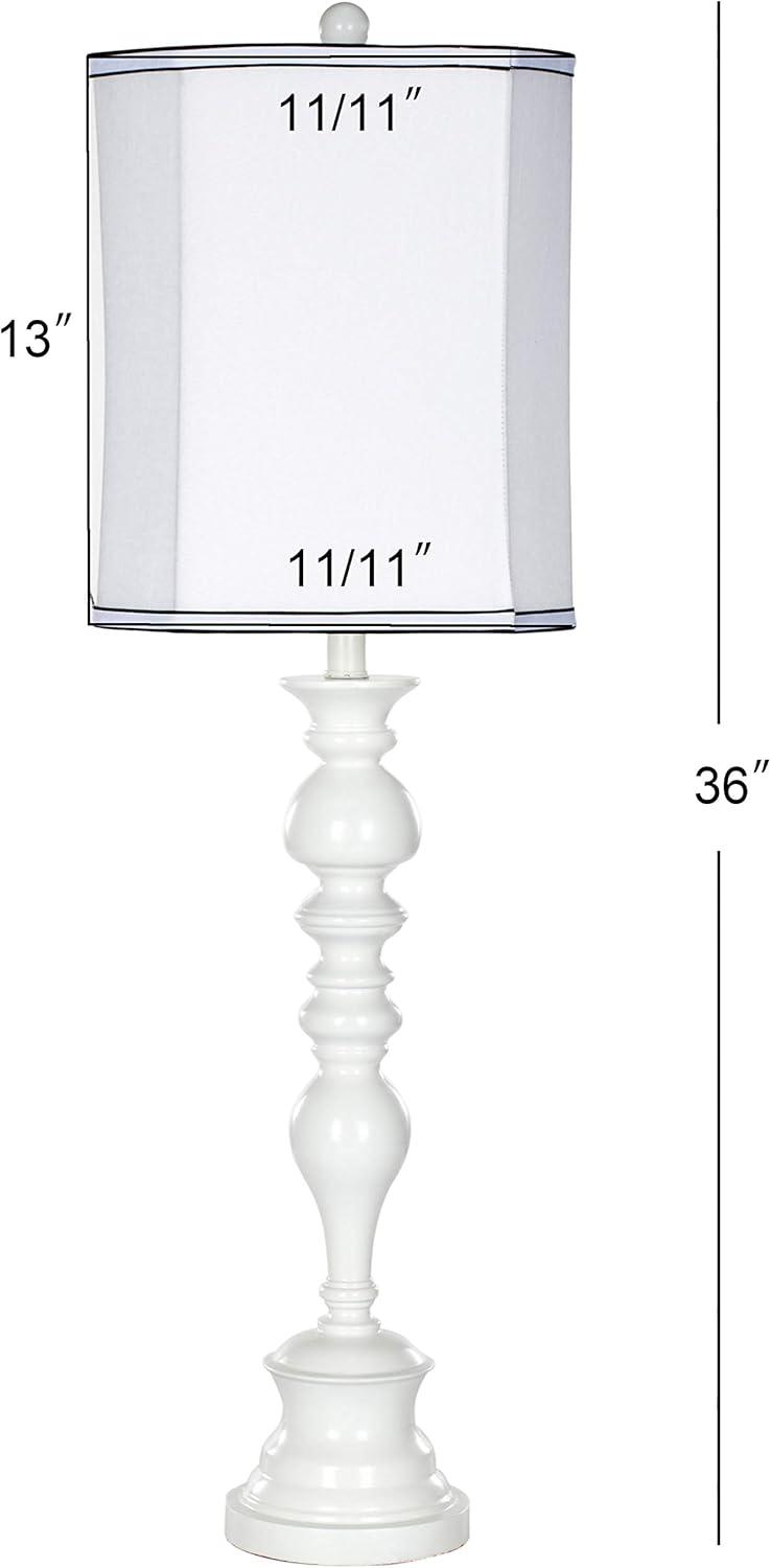 Safavieh Polly 36 in. H Solid Candlestick Table Lamp