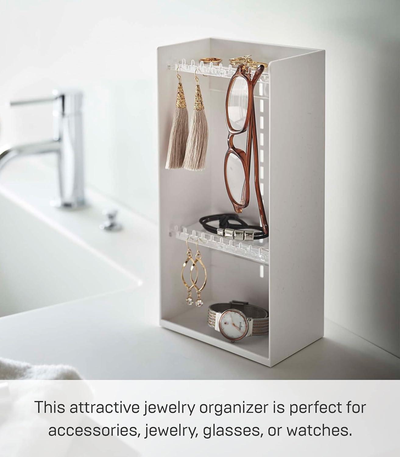 Yamazaki Home Tower Makeup Jewelry Stand