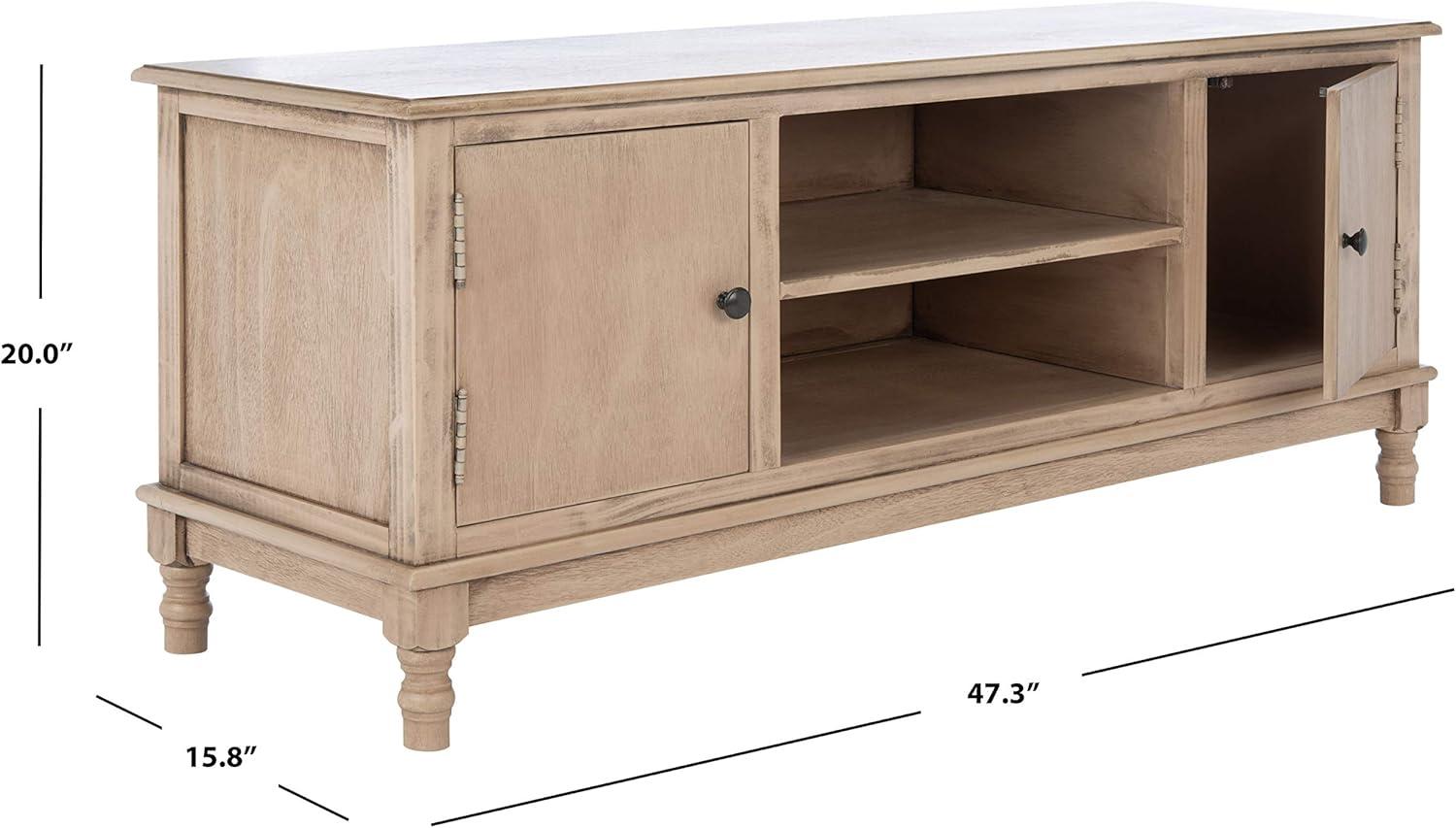 Ozark 2 Door 1 Shelf Media TV Stand - Safavieh