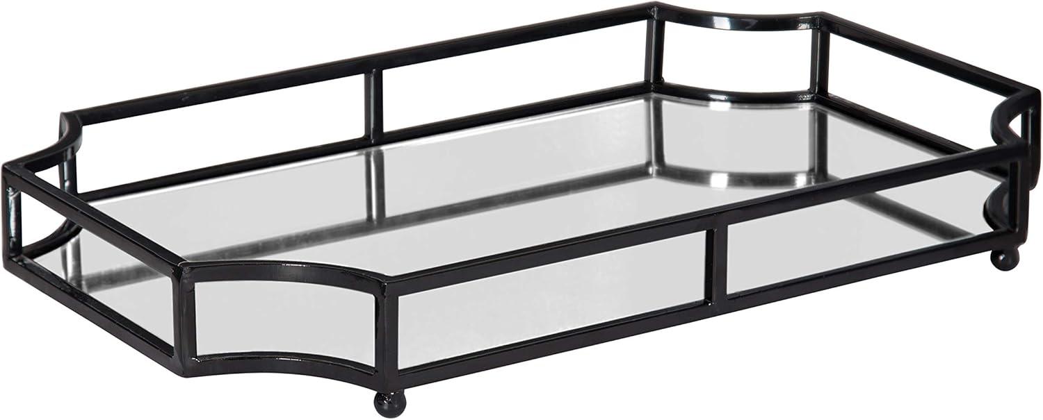 Kate and Laurel Ciel Tray, 12x18, Black