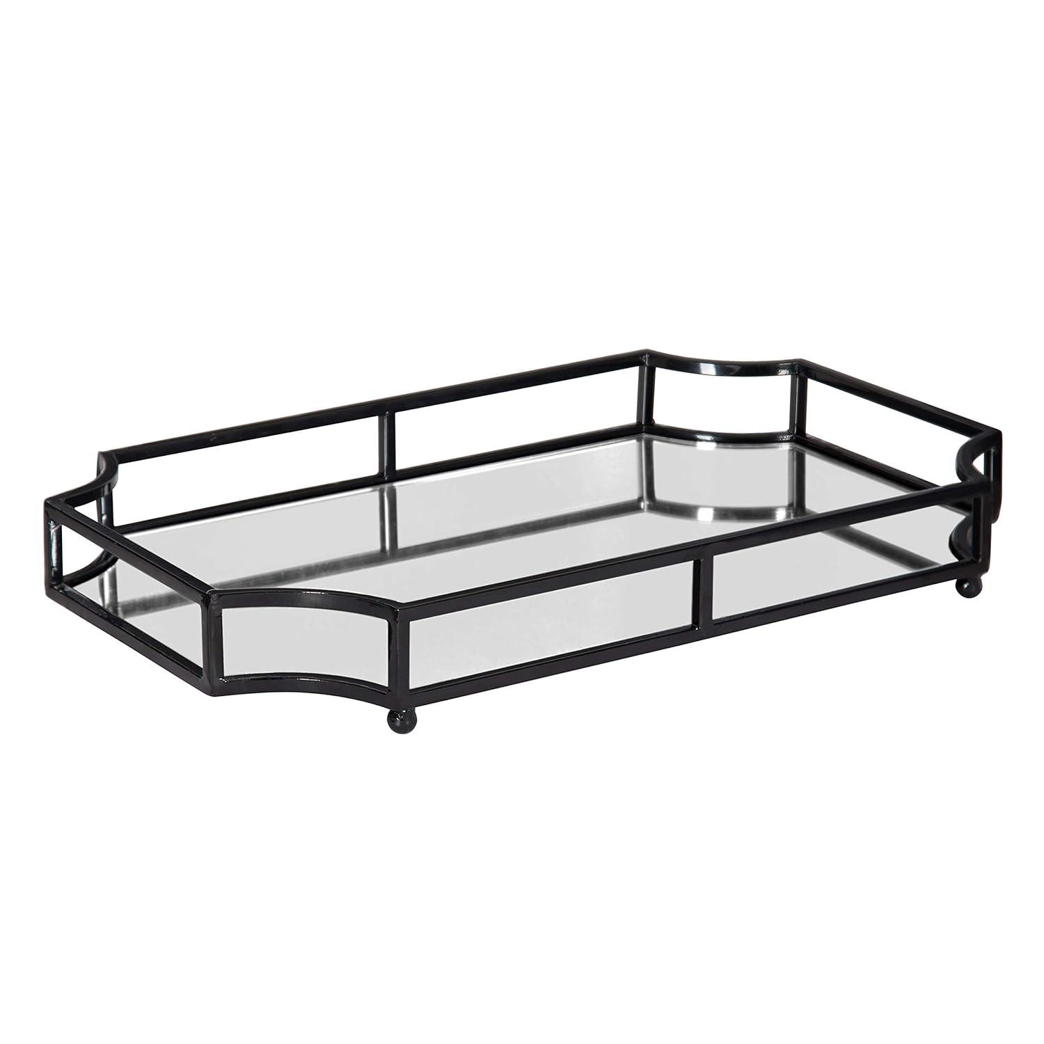 Kate and Laurel Ciel Tray, 12x18, Black