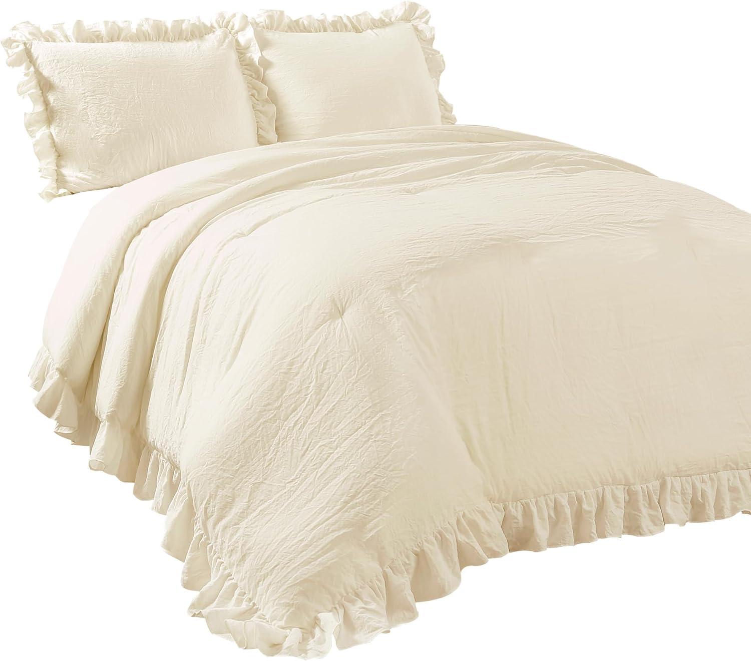 Lush Decor Reyna Microfiber 3 Piece Comforter Set