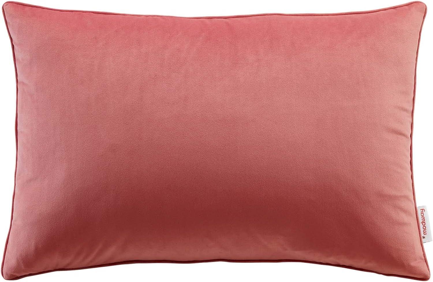 Enhance Lumbar Performance Velvet Throw Pillow by Modway