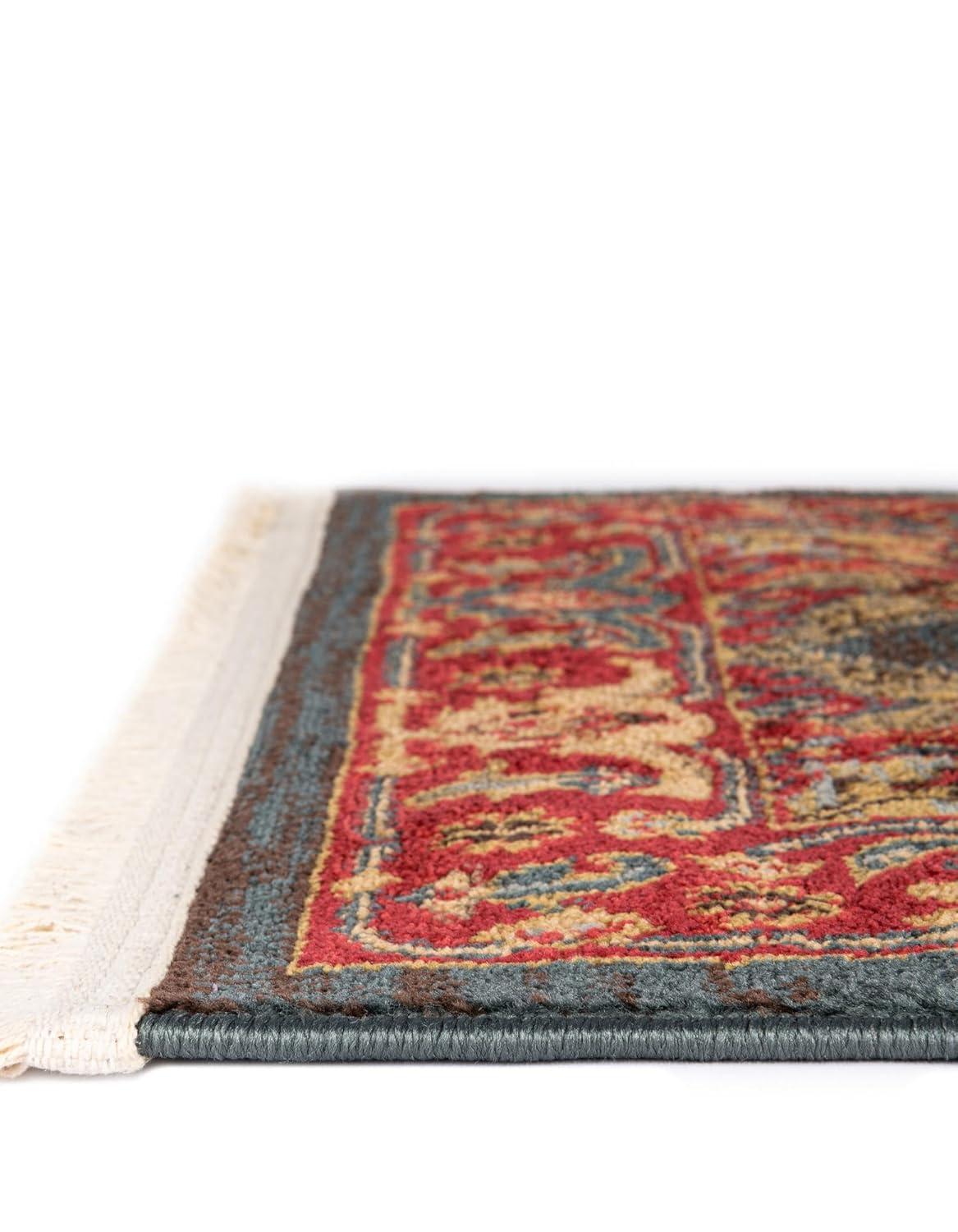 Unique Loom 8' 0 x 11' 0 Red Sahand Arsaces Area Rug