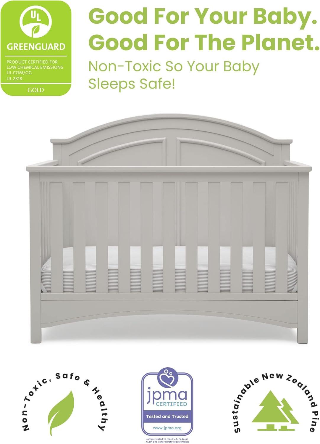 Delta Children Perry 6-in-1 Convertible Crib